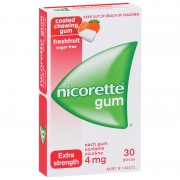 Nicorette Gum 4mg Fresh Fruit Pieces 30
